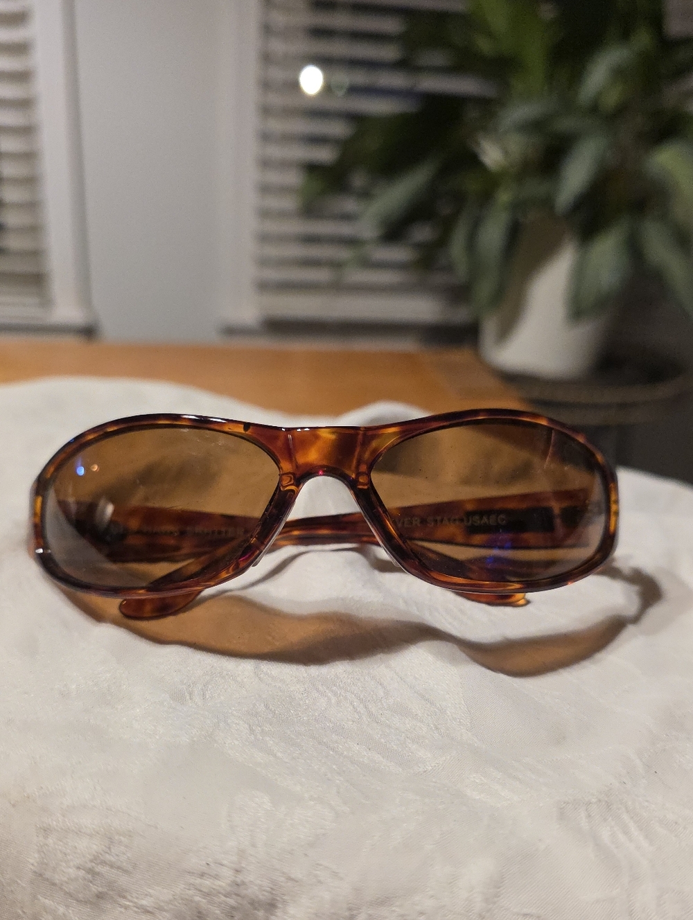 Tortoiseshell Amber Lens Sunglasses
